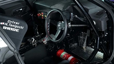 רכב מסוג Toyota GR Supra Drift שונה מסוג HKS מצויד במנוע 2JZ.