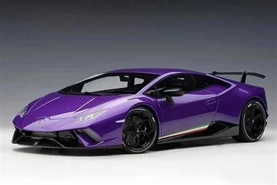 גלגלי למבורגיני Huracan Performante שונה כחול-סגול